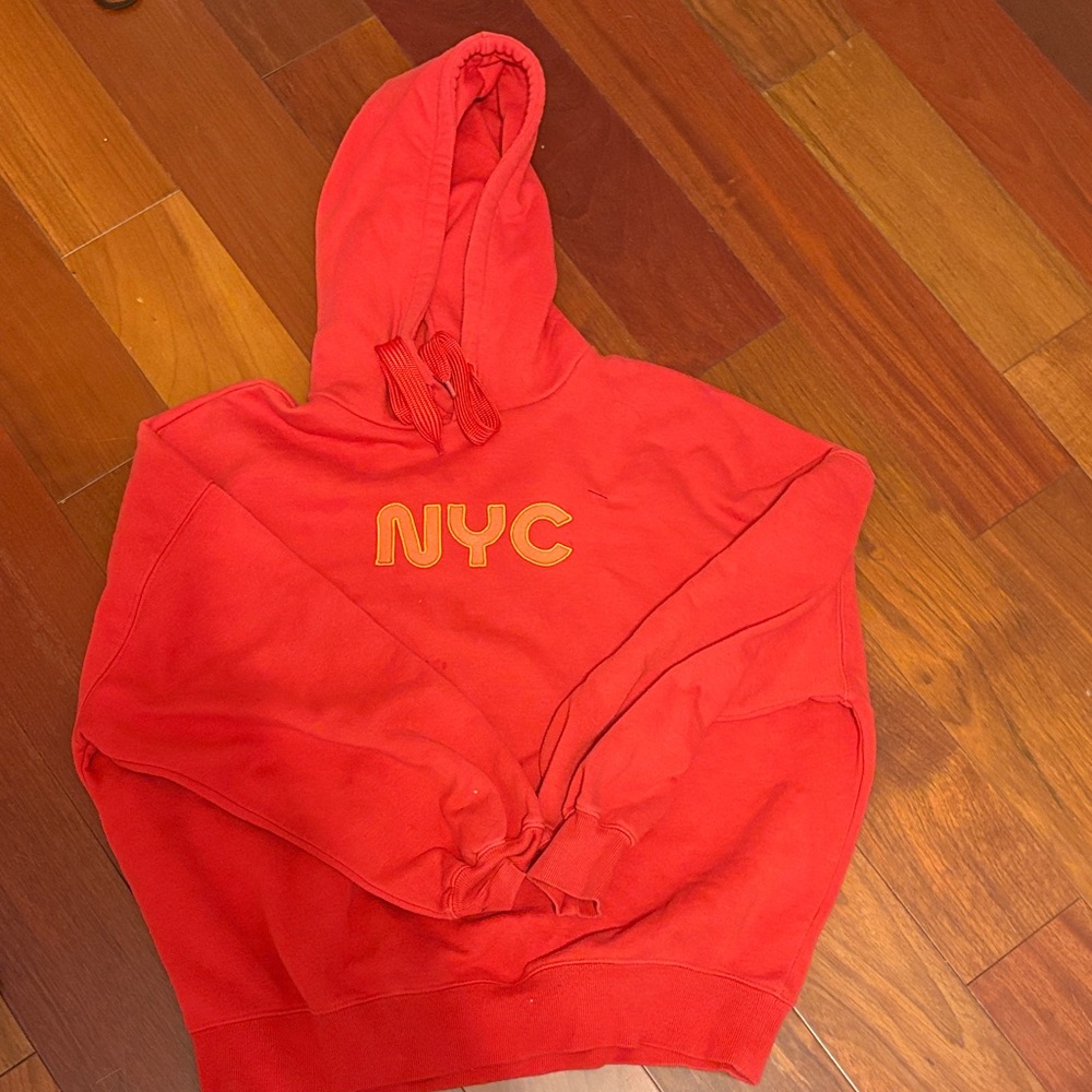 Forever 21 Vibrant Red Hoodie